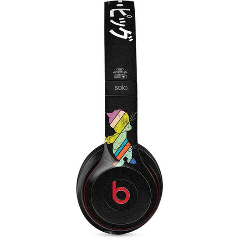 Looney Tunes Porky Pig Sliced Juxtapose Beats Solo 2 Wireless Skin