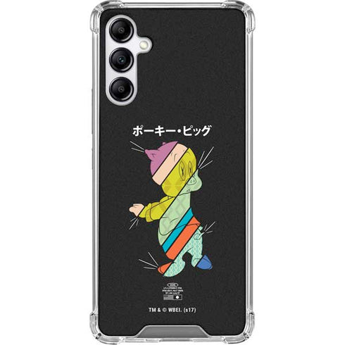 Looney Tunes Porky Pig Sliced Juxtapose Gabb Phone 4 Clear Case