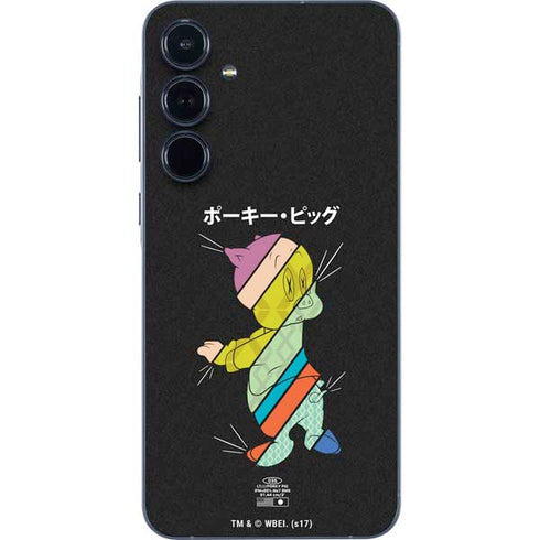 Looney Tunes Porky Pig Sliced Juxtapose Galaxy A36 5G Skin