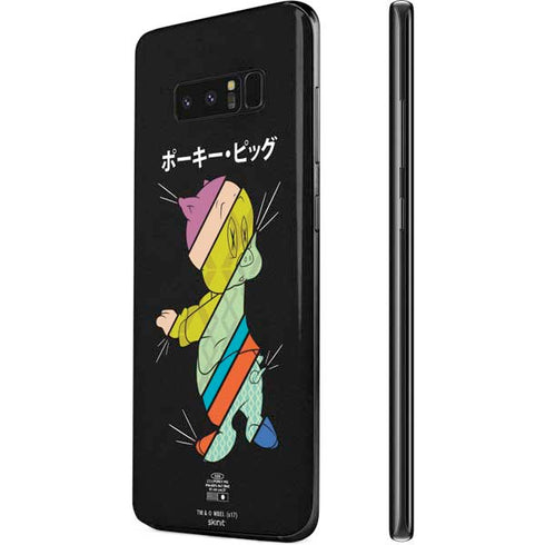 Looney Tunes Porky Pig Sliced Juxtapose Galaxy Note 8 Skin