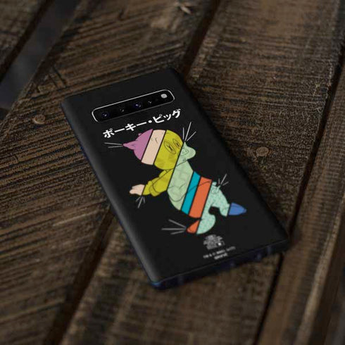 Looney Tunes Porky Pig Sliced Juxtapose Galaxy S10 Plus Skin