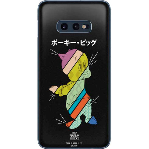 Looney Tunes Porky Pig Sliced Juxtapose Galaxy S10e Skin