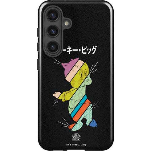 Looney Tunes Porky Pig Sliced Juxtapose Galaxy S25 Impact Case