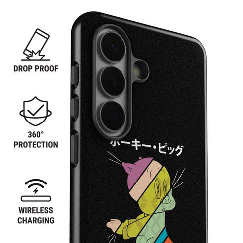Looney Tunes Porky Pig Sliced Juxtapose Galaxy S26 Impact Case