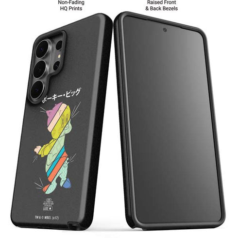 Looney Tunes Porky Pig Sliced Juxtapose Galaxy S26 Ultra Impact Case