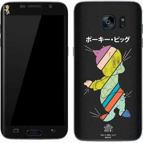 Looney Tunes Porky Pig Sliced Juxtapose Galaxy S7 Skin