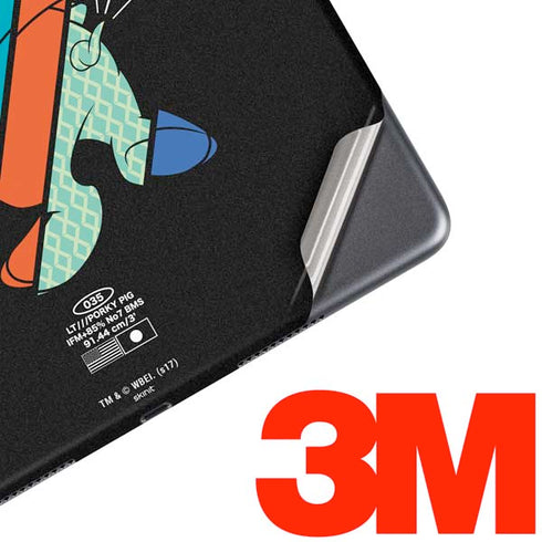 Looney Tunes Porky Pig Sliced Juxtapose iPad Skins