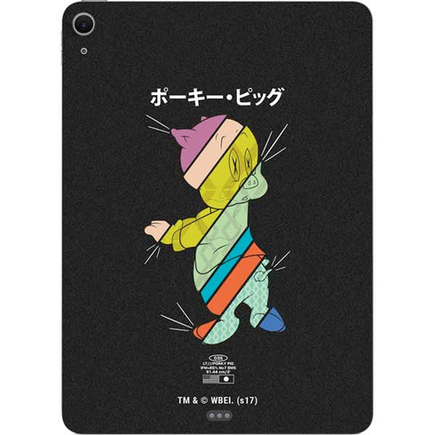 Looney Tunes Porky Pig Sliced Juxtapose Apple iPad Air Skin