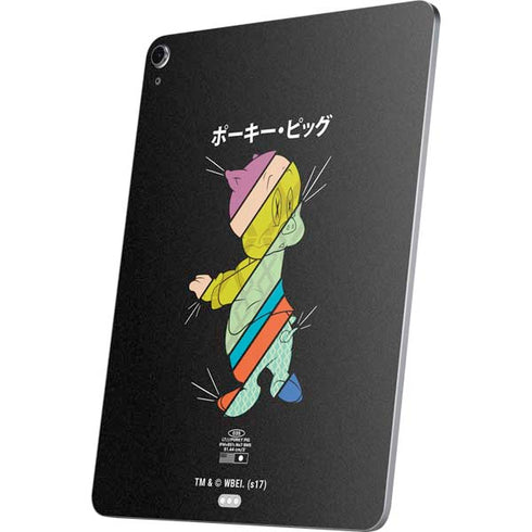 Looney Tunes Porky Pig Sliced Juxtapose Apple iPad Air Skin