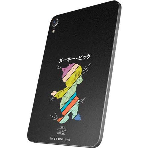 Looney Tunes Porky Pig Sliced Juxtapose Apple iPad Mini Skin