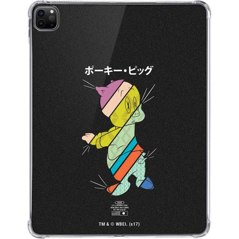 Looney Tunes Porky Pig Sliced Juxtapose iPad Pro 11in (2024) Clear Case