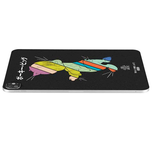 Looney Tunes Porky Pig Sliced Juxtapose iPad Pro 13in M4 (2024) Skin