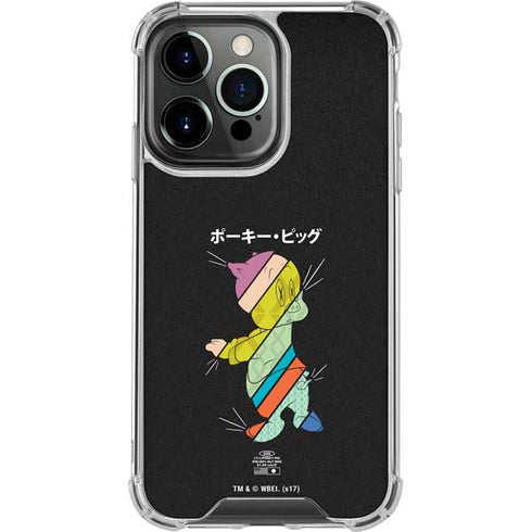 Looney Tunes Porky Pig Sliced Juxtapose iPhone 16 Pro Clear Case