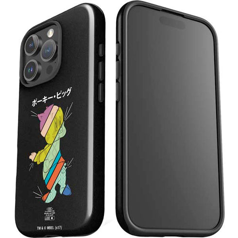 Looney Tunes Porky Pig Sliced Juxtapose iPhone 16 Pro Max Impact Case