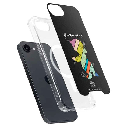 Looney Tunes Porky Pig Sliced Juxtapose iPhone 16e MagSafe Case