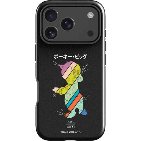 Looney Tunes Porky Pig Sliced Juxtapose iPhone 18 Pro Impact Case