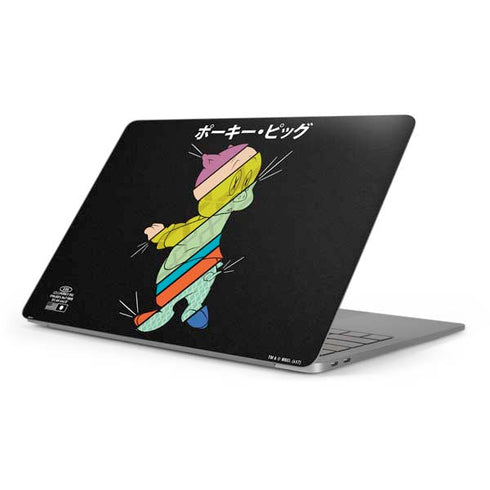 Looney Tunes Porky Pig Sliced Juxtapose Apple MacBook Pro 16-inch Skin