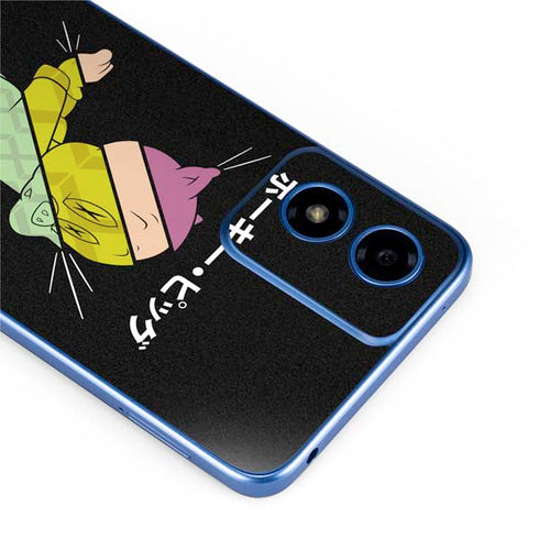 Looney Tunes Porky Pig Sliced Juxtapose Moto G Play 4G (2024) Skin