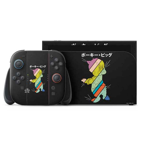 Looney Tunes Porky Pig Sliced Juxtapose Nintendo Switch 2 (2025) with Joy-Con Skin