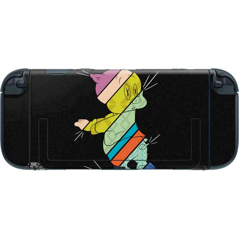 Looney Tunes Porky Pig Sliced Juxtapose Nintendo Switch 2 (2025) with Joy-Con Skin