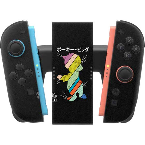 Looney Tunes Porky Pig Sliced Juxtapose Nintendo Switch 2 (2025) Joy-Con Controller Skin