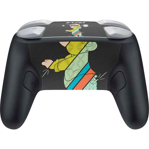 Looney Tunes Porky Pig Sliced Juxtapose Nintendo Switch 2 (2025) Pro Controller Skin