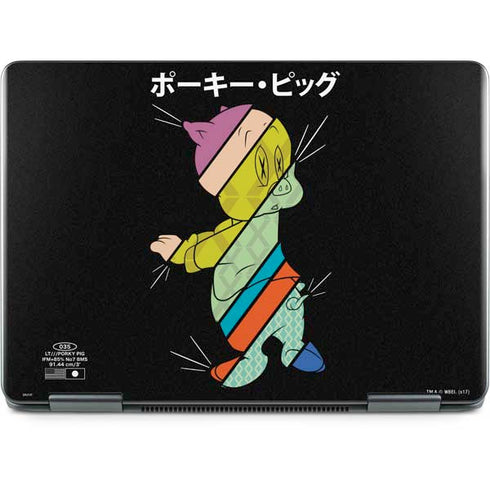 Looney Tunes Porky Pig Sliced Juxtapose Notebook 9 Pro 13in (2017) Skin