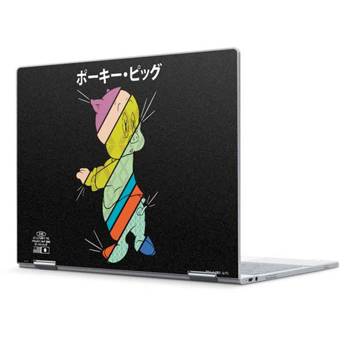 Looney Tunes Porky Pig Sliced Juxtapose Pixelbook Skin