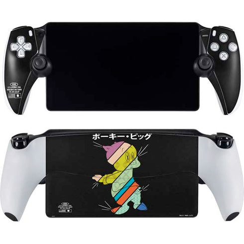 Looney Tunes Porky Pig Sliced Juxtapose PlayStation PS5 Skins