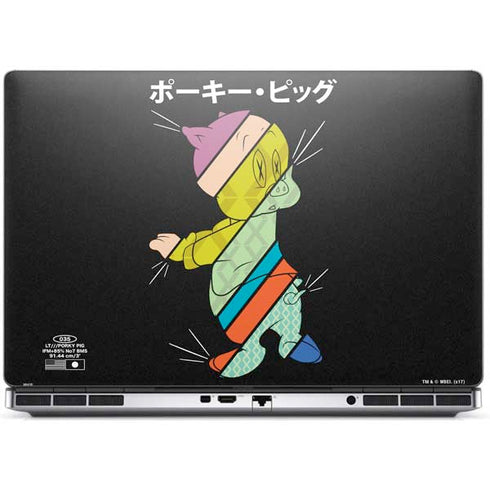 Looney Tunes Porky Pig Sliced Juxtapose Dell Precision Skin