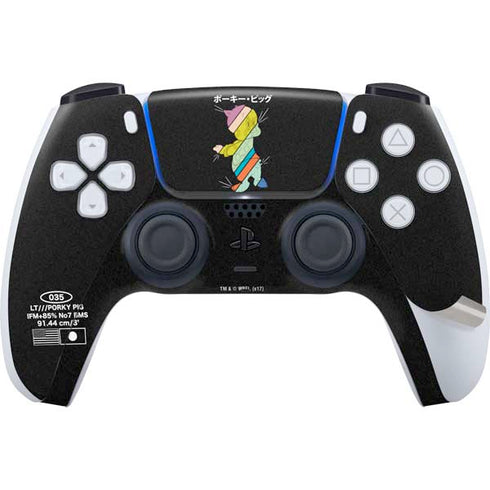 Looney Tunes Porky Pig Sliced Juxtapose PS5 Pro Disk Bundle Skin