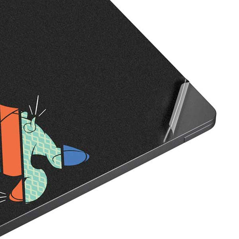 Looney Tunes Porky Pig Sliced Juxtapose Surface Laptop 7 13.8in Skin