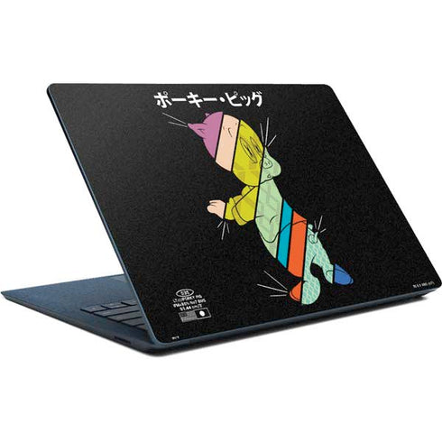 Looney Tunes Porky Pig Sliced Juxtapose Surface Laptop Skin