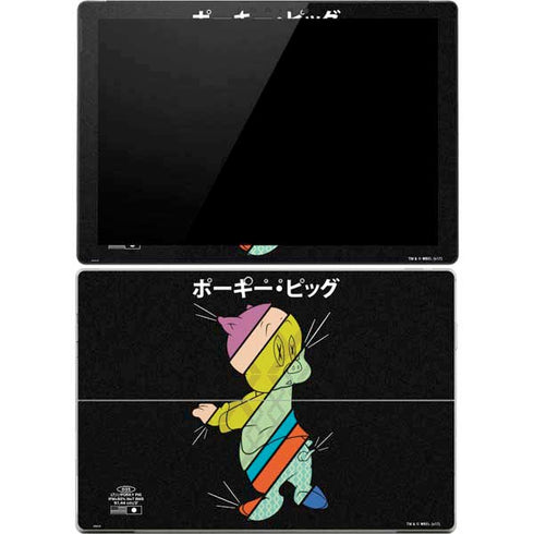 Looney Tunes Porky Pig Sliced Juxtapose Surface Pro 4 Skin
