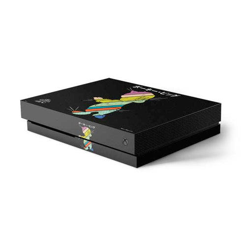Looney Tunes Porky Pig Sliced Juxtapose Xbox One X Console Skin