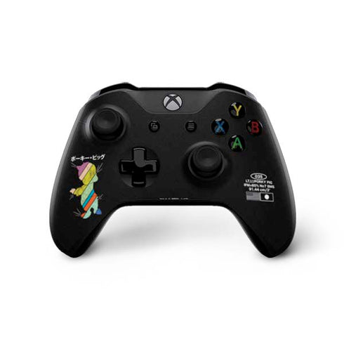 Looney Tunes Porky Pig Sliced Juxtapose Xbox One X Controller Skin