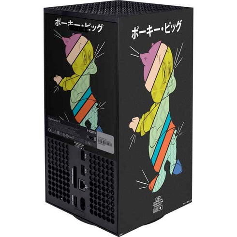 Looney Tunes Porky Pig Sliced Juxtapose Xbox Series X Bundle Skin