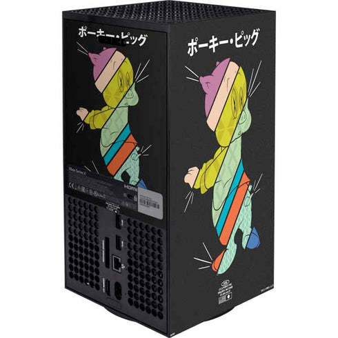 Looney Tunes Porky Pig Sliced Juxtapose XBox Series X Digital Edition Bundle Skin