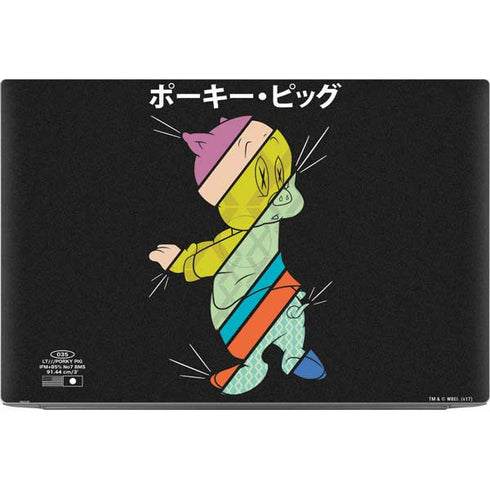 Looney Tunes Porky Pig Sliced Juxtapose Dell XPS Skin