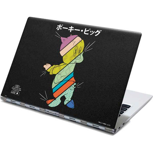 Looney Tunes Porky Pig Sliced Juxtapose Yoga 910 2-in-1 14in Touch-Screen Skin