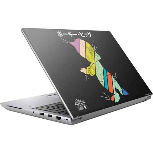 Looney Tunes Porky Pig Sliced Juxtapose HP ZBook Fury 16 G10 Skin