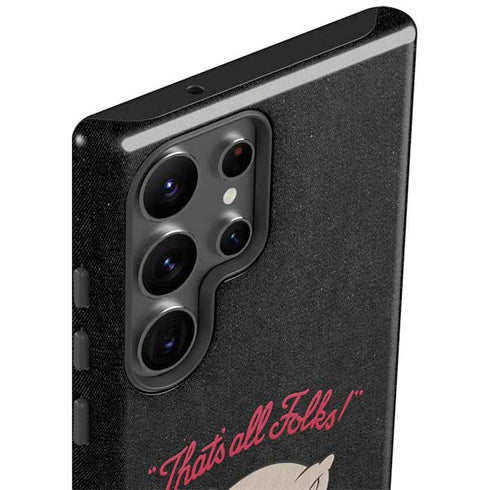Looney Tunes Porky Pig Thats All Folks Galaxy S23 Ultra Pro Case