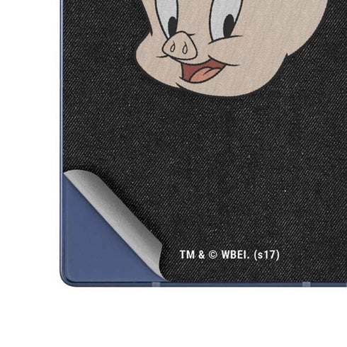 Looney Tunes Porky Pig Thats All Folks Galaxy Z Fold6 Skin