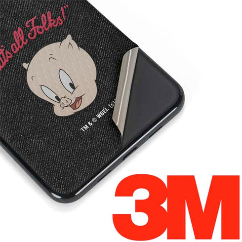 Looney Tunes Porky Pig Thats All Folks Google Pixel 3a XL Skin