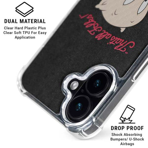 Looney Tunes Porky Pig Thats All Folks iPhone 16 Plus MagSafe Case