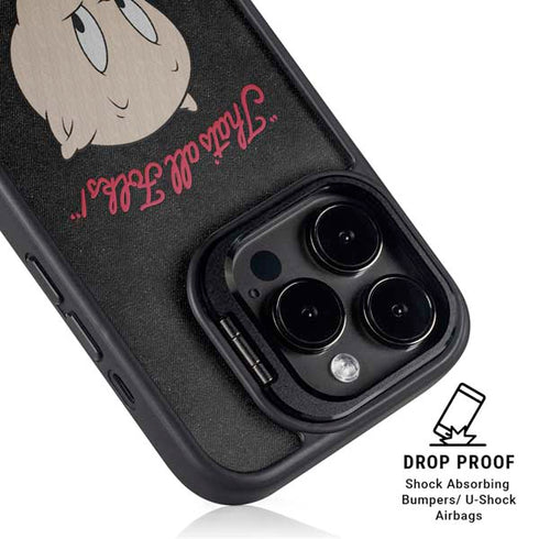 Looney Tunes Porky Pig Thats All Folks iPhone 16 Pro Max Kickstand Case