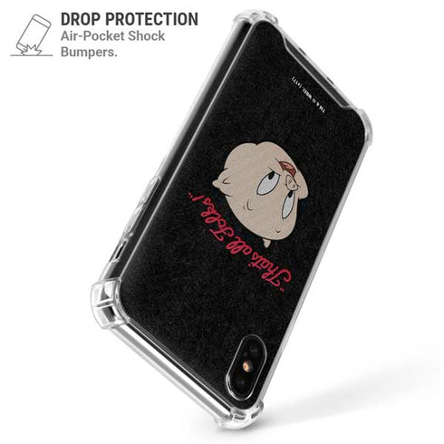 Looney Tunes Porky Pig Thats All Folks iPhone X/XS Clear Case