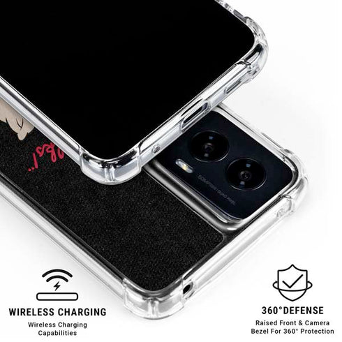 Looney Tunes Porky Pig Thats All Folks Moto G Power 5G (2024) Clear Case