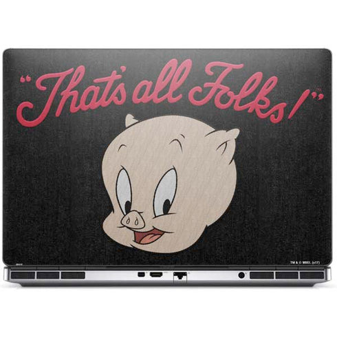 Looney Tunes Porky Pig Thats All Folks Dell Precision Skin