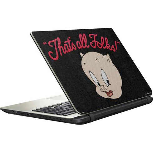 Looney Tunes Porky Pig Thats All Folks Satellite L50-B / S50-B Skin